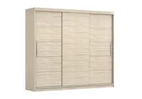 Šatní skříň Alba II - bez zrcadla Barva korpusu: Dub - sonoma, Dveře: Dub sonoma