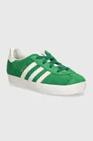 Dětské semišové sneakers boty adidas Originals GAZELLE CF EL