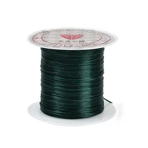 Flat Elastic Crystal String