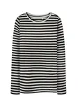 NAME IT Tričko 'Suraja'  čierna / biela