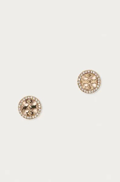 Náušnice Tory Burch MILLER PAVE STUD