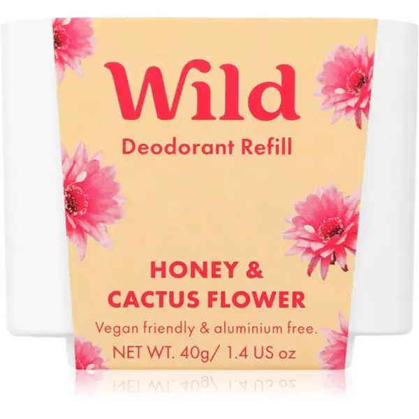 Wild Honey & Cactus Flower tuhý deodorant – náhradní náplň 40 g