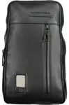 PIQUADRO BLACK MAN SHOULDER BAG