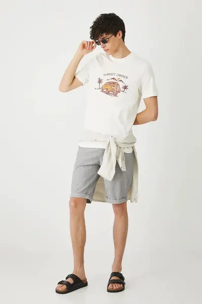 Tričko Medicine pánské, béžová barva, s potiskem