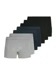 JACK & JONES Boxerky 'JACGilli'  námornícka modrá / sivá / čierna