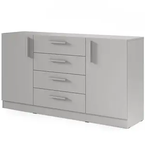 Veľká komoda Braga BRK1 sivá