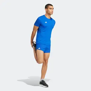 ADIDAS PERFORMANCE Funkčné tričko 'Adizero Essentials'  modrá / biela