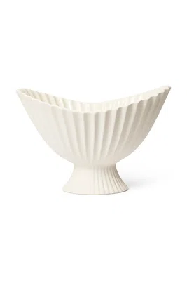 Dekorativní miska ferm LIVING Fountain bílá barva