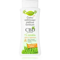 Bione Cosmetics Cannabis CBD čistiace a odličovacie pleťové tonikum s CBD 255 ml