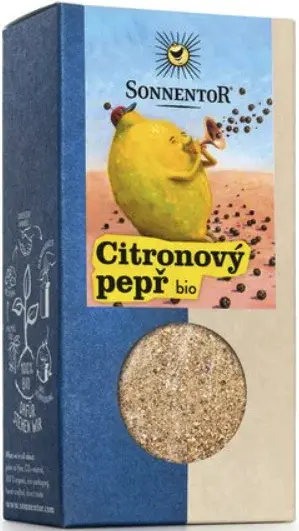 Citronový pepř (koření, bio, 70 g)