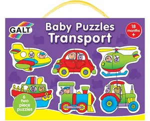 Puzzle pro nejmenší – dopravní prostředky 2.