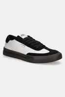 Kožené sneakers boty Tommy Hilfiger TH CUPSET SUMMER LTH bílá barva, FM0FM05487