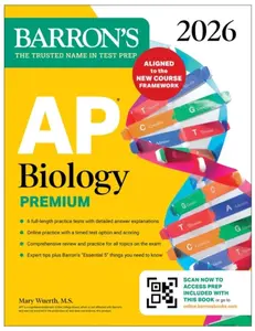 AP Biology Premium, 2026: Prep Book with 6 Practice Tests + Comprehensive Review + Online Practice - Mary Wuerth