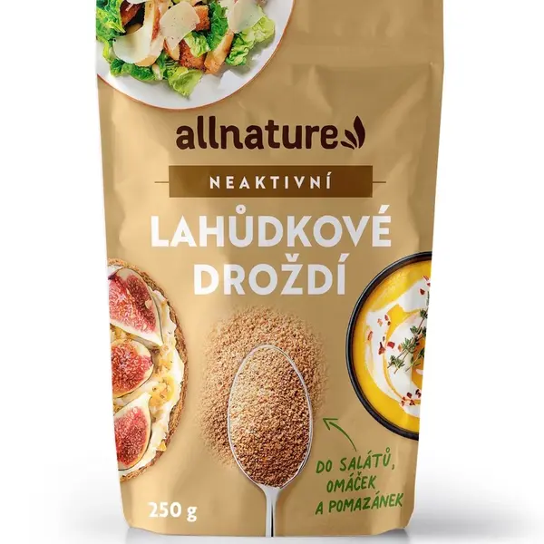 ALLNATURE Lahůdkové droždí neaktivní 250 g