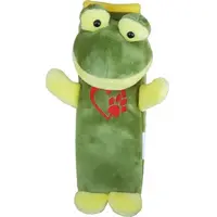 4Car ŽÁBA Potah bezpečnostního pásu, zelená, velikost