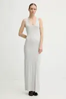 Šaty Remain šedá barva, maxi, 5024611210