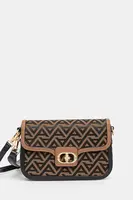 Kabelka Aldo LANDENDERIEL hnědá barva, 13989421