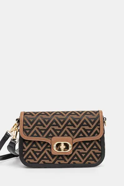 Kabelka Aldo LANDENDERIEL hnědá barva, 13989421