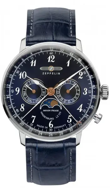 Zeppelin LZ 129 Hindenburg Chronograph Moonphase 7036-3
