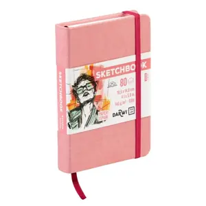 Sketchbook Darwi A6 Soft pink