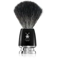Mühle RYTMO Black Fibre štetec na holenie z jazvečej srsti stredná 1 ks