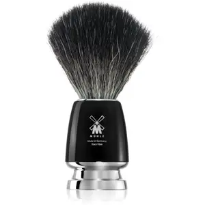 Mühle RYTMO Black Fibre štetec na holenie z jazvečej srsti stredná 1 ks