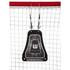 WINNWELL KOVOVÝ ZVONÍCÍ TERČ Hokejový terč, černá, velikost