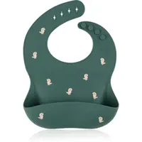 Petite&Mars Take&Match 6m+ podbradníček Green Dinos 1 ks