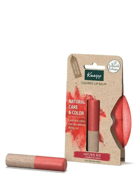 Kneipp Barevný balzám na rty Natural Red (Colored Lip Balm) 3,5 g