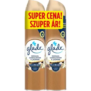 GLADE Sensual Sandalwood & Jasmine osvěžovač vzduchu duo 2x300 ml