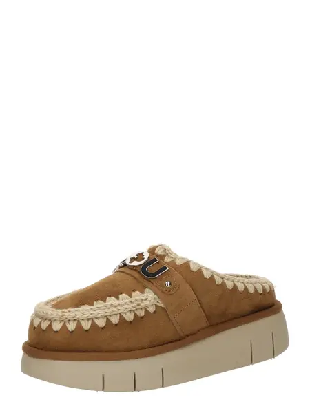 MOU Dreváky  žltohnedá / koňaková / čierna / strieborná