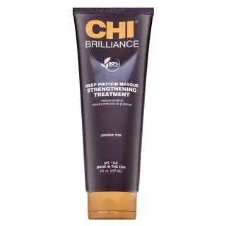 CHI Deep Brilliance Olive & Monoi Strengthening Treatment posilňujúca maska pre oslabané vlasy 237 ml