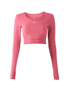 NIKE Funkčné tričko  farba lesného ovocia / biela