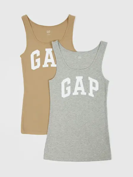 GAP Tílko Logo tank, 2ks - Dámské