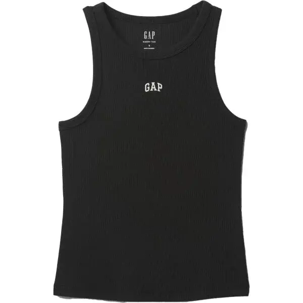 GAP LOGO Dámské tílko, černá, velikost