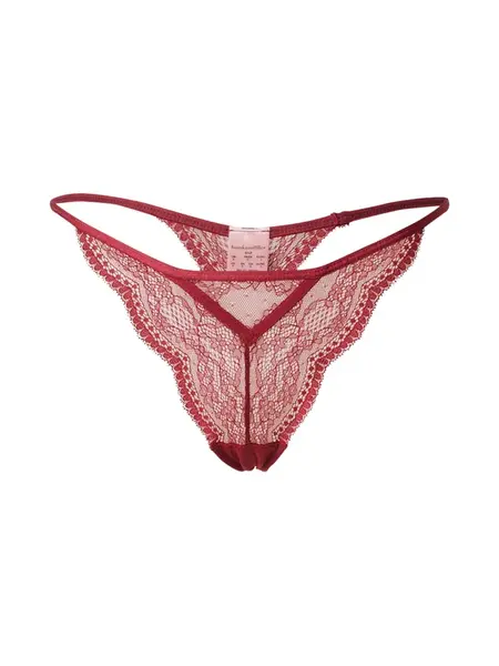 Hunkemöller Tangá 'ISABELLE'  tmavočervená