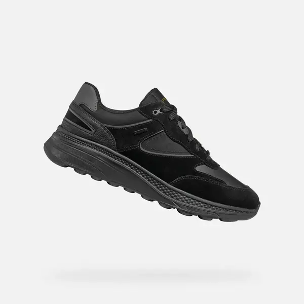 Black men's sneakers Geox Spherica Actif X1 - Men's