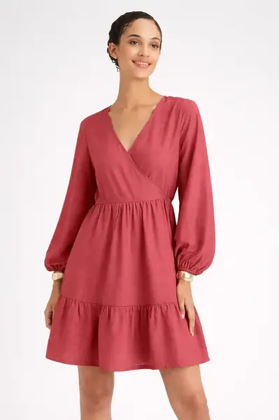 Guido Maria Kretschmer šaty Lanea červené