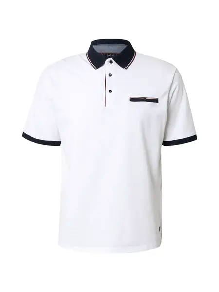 JACK & JONES Tričko 'JPRBLUHUBO'  tmavomodrá / červená / biela
