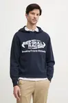 Bavlněný svetr Red Bull Racing x Pepe Jeans INTARSIA HOODY