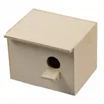 DUVO+ Drevená búdka pre andulky 20x19x15cm