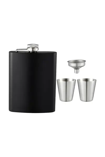 Náprsní láhev se skleničkami Dorre Pocket flask 230 ml