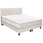 Esposa POSTEL BOXSPRING, 180/200 cm, béžová