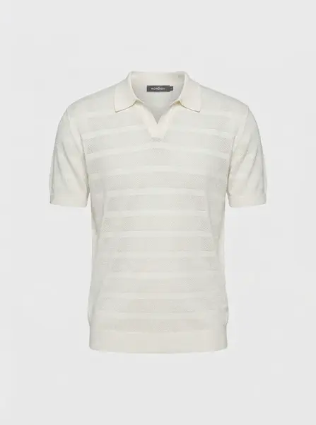 KOROSHI Tričko  šedobiela