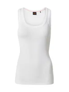 BOSS Top 'Ematite'  biela