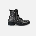 Black Girls Ankle Boots Geox Casey - Girls