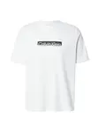 Calvin Klein Tričko  čierna / biela