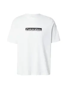 Calvin Klein Tričko  čierna / biela