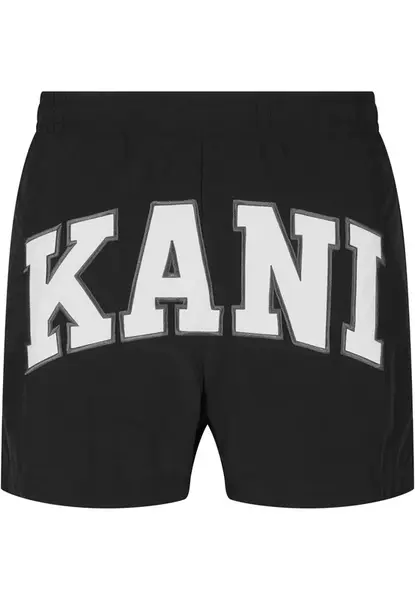 Karl Kani Surferské šortky  čierna / biela