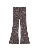 WE Fashion Legíny  tmavomodrá / hnedá / šedobiela